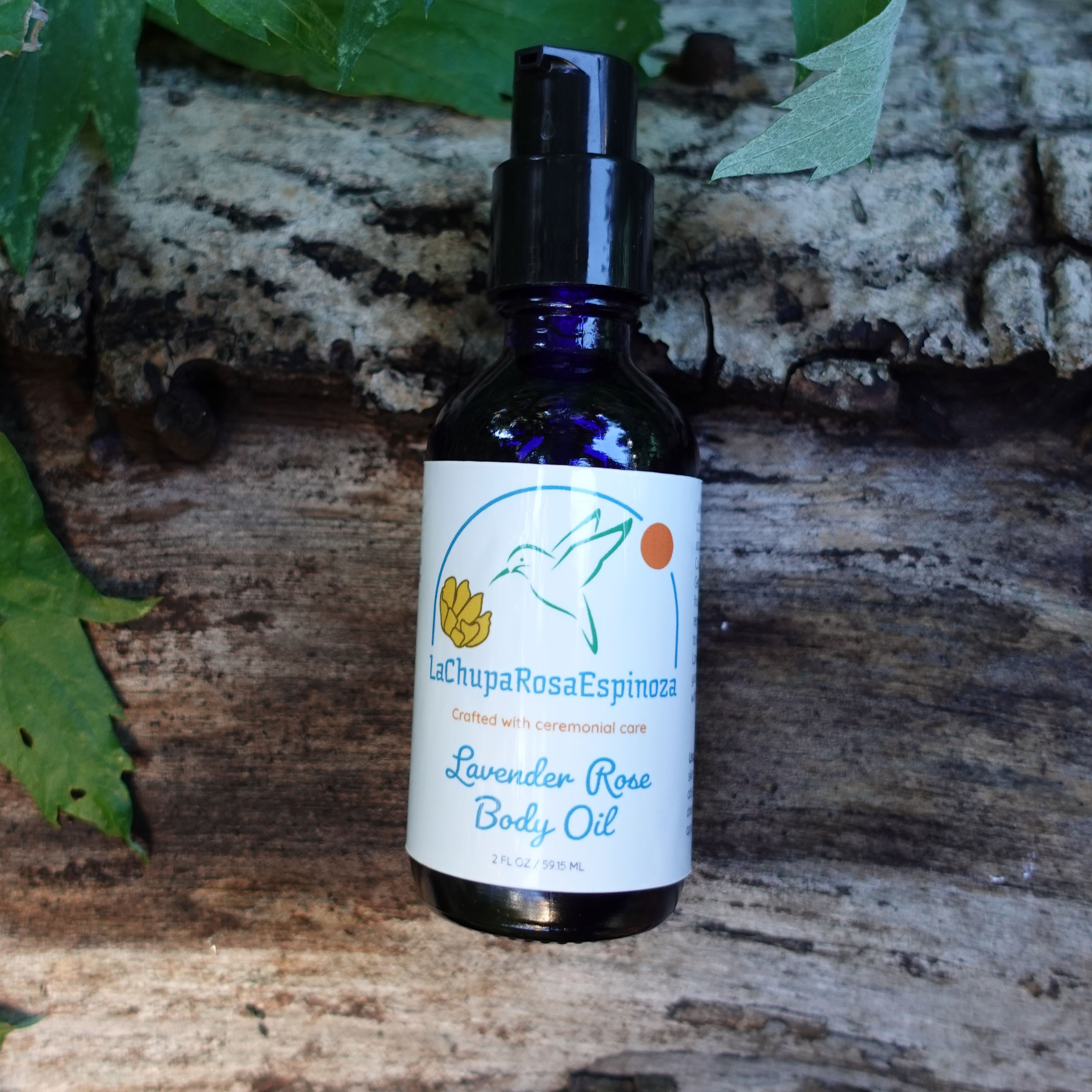 Lavender & Rose Body Oil 2oz