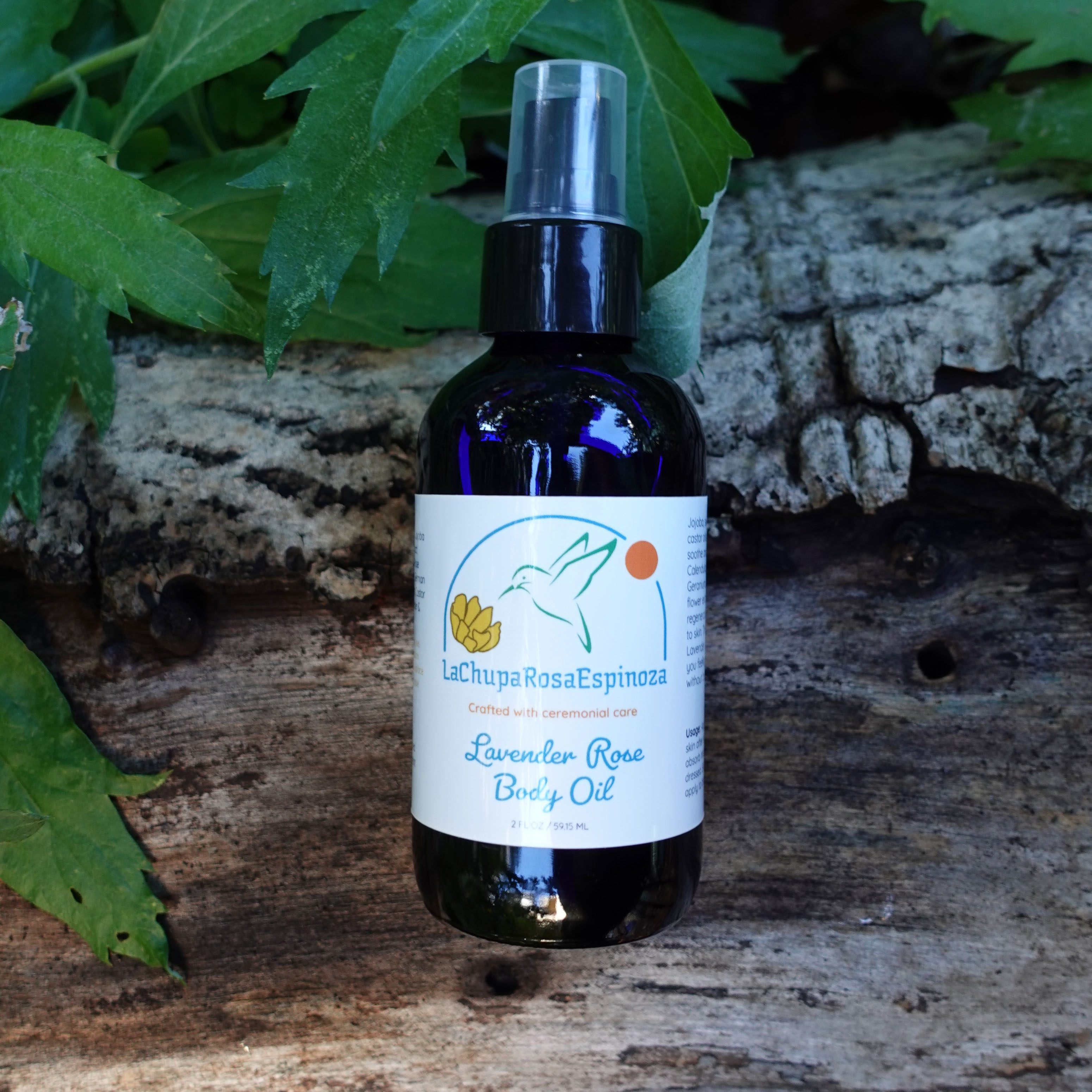 Lavender Rose Body Oil 4oz